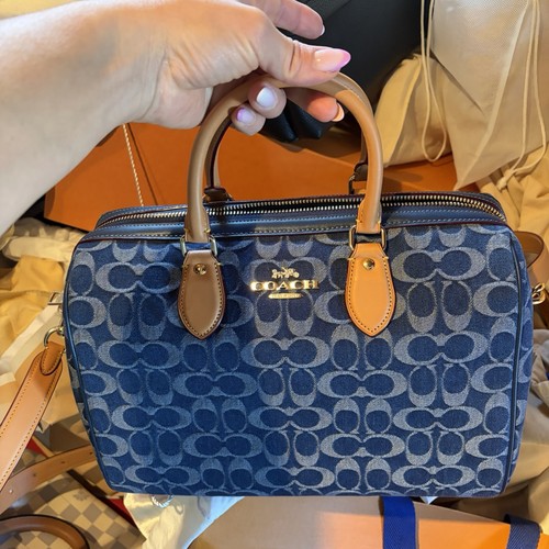 Borsa coasch rowan large denim - coasch,