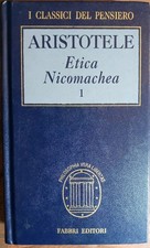 I Classici del pensiero Filosofia Aristotele Etica nicomachea 1 1996 Fabbri