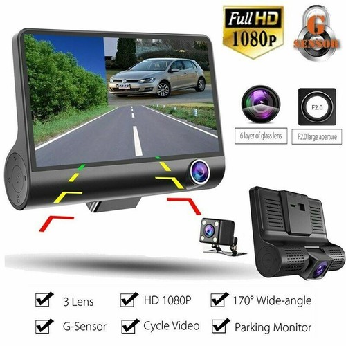 Videocamera dash cam 1080p - videocamera,