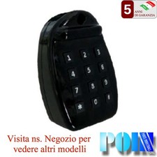 TASTIERA SELETTORE DIGITALE BICANALE VIA RADIO SERRANDE AVVOLGIBILI E CANCELLI