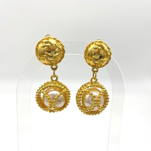 Orecchini vintage tono - tono, oro