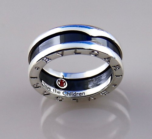 Anello fascia bvlgari - anello,