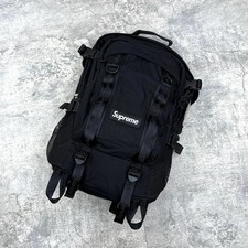 Zaino Supreme Logo Nero SS26