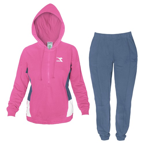 Tuta donna diadora cappuccio - donna,