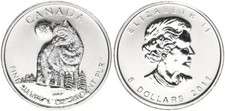 Canada 5 DOLLARI Argento 2011