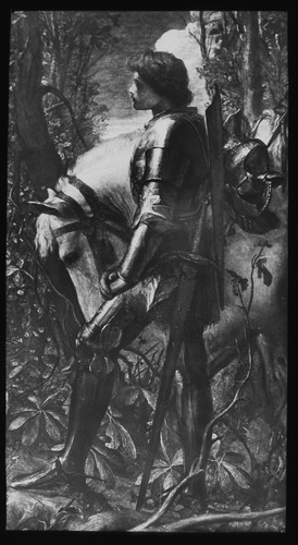 Medieval knight and his - medieval,