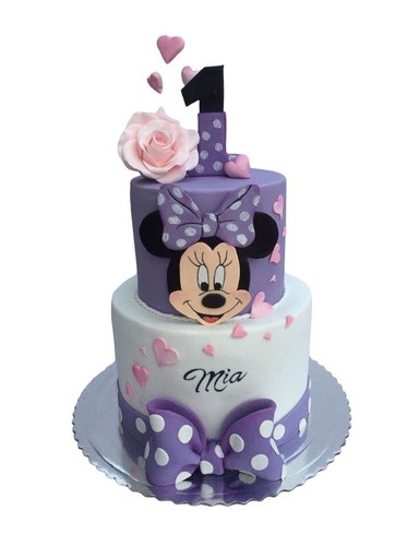 Torta scenografica minnie - scenografica,
