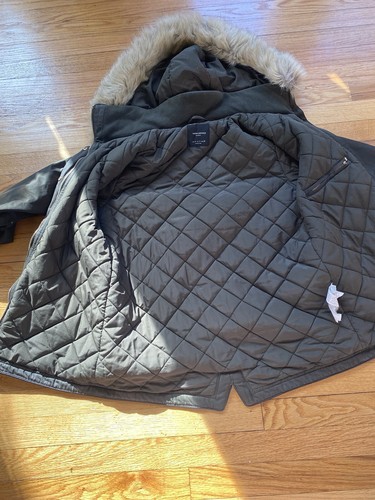 Zara winter parka faux fur - parka,
