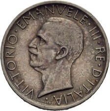 Italia 5 lire 1927 argento 5 g