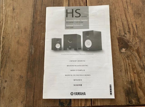 Yamaha serie hs80m - serie, hs50m