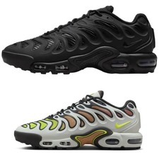 Nike Air Max Plus Drift Tn Tuned nere Light Silver Volt da uomo taglia 42,5-46