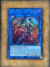 Yugioh Asso Attaccante del Cielo - Azalea BLMR-EN052 Rara Segreta 1° Ed NM