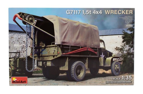 Miniart gmc g7117 - gmc, 4x4