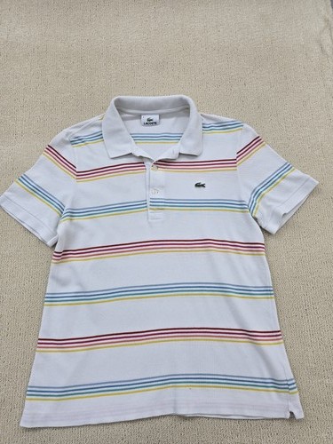 Polo lacoste classica bianca - classica, a