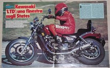 Article Articolo 1985 KAWASAKI LTD 450