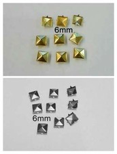 250 pezzi borchie sfuse 6mm per scarpe borse bigiotteria