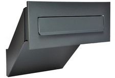 Cassetta delle lettere per montaggio a parete e a muro RAL 7016 Grigio antracite