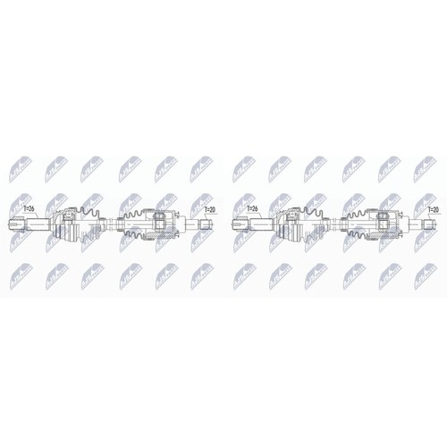 Nty albero motore set - 2x,
