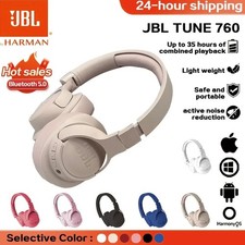 Cuffie JBL Originale Tune 760NC Wireless OverEar con Noise Cancelling Pieghevoli
