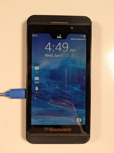 Smartphone blackberry z10 - smartphone,
