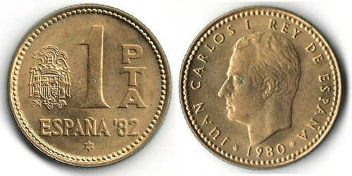 Spagna peseta 1980 80 - peseta,, (80
