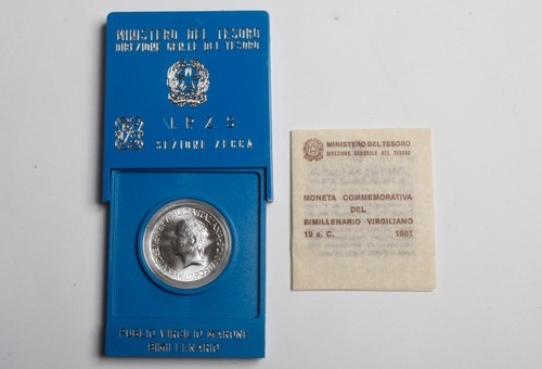 Moneta argento commemorativa
