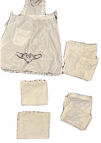 Set vintage tovaglia - set, 6