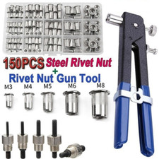 150 Pezzi Dadi per Rivetti