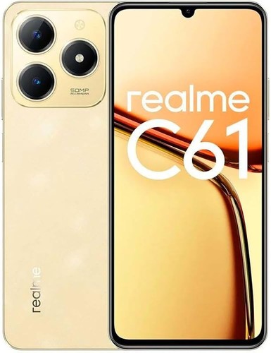 Realme c61 128gb 74 - 6+128gb, 6.74"