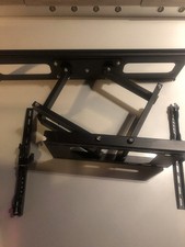 Home Design Staffa Braccio Porta TV Full Motion 20" / 60" - Nera