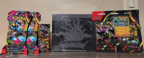 Lotto pokemon pitch nero - pokemon,