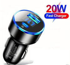 CARICABATTERIE AUTO USB