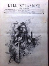 L'Illustrazione Italiana 21 Aprile 1889 Duomo di Carignano Gaidano Borelli Giovi