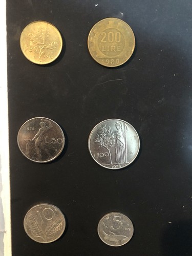 Monete moneta lira - ,, 5