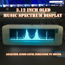 Analizzatore display spettro musicale OLED indicatore livello audio VU METER 3,12 pollici 2025