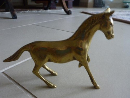 Stupenda statua cavallo - stupenda, di