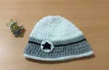 Cappellino neonato, lana,  uncinetto neonato, crochet berretto  converse