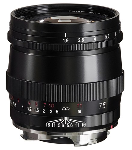 Voigtländer ultron 75mm - voigtländer, 1.9/75mm