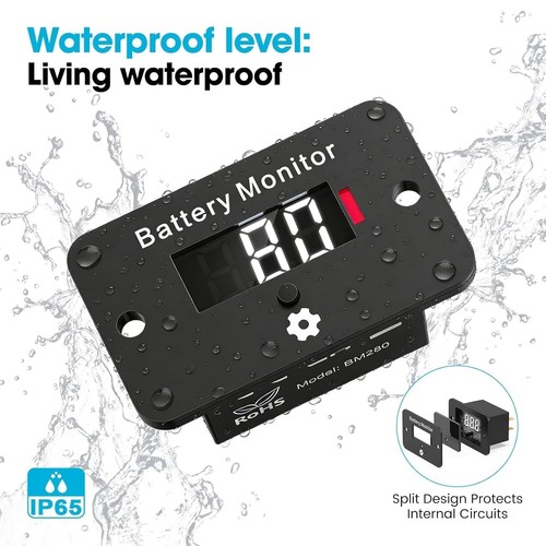 Capacità batteria voltmetro