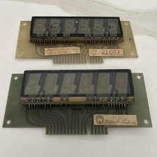 2 Williams Flipper Sistema 6,7,9, 7-Digit LED Display Arancione Numerico