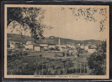 SALUTI DA BAGNI DI CASCIANA - cartolina spedita nel 1935 PANORAMA DI LEVANTE G34