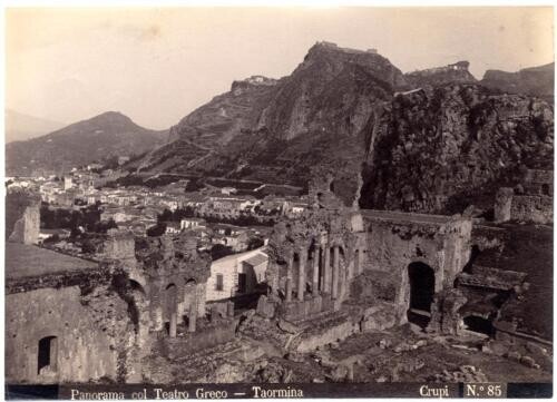 Taormina sicily panorama dal - panorama,