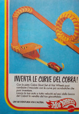 HOT WHEELS PISTA COBRA STUNT SET Pubblicità Advertising Werbung Publicité1984
