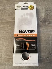 Sidas plantare invernale 3 piedi - arco alto - taglia XS - solette nuove