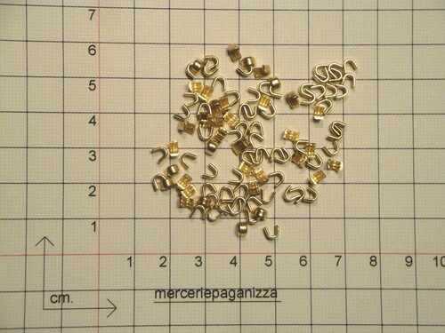 100 fermi ottone blocchi - fermi,
