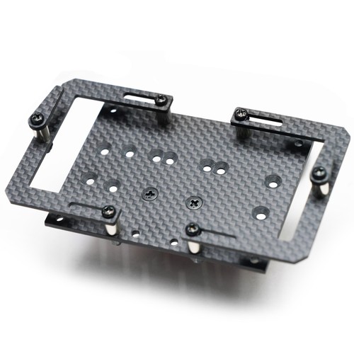 Set supporto batteria carbonio