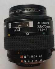NIKON AF NIKKOR OBIETTIVO 35-70 MM 1:3.3-4,5
