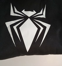 Tuta uomo nera rosso spider sport casual fashion per jojjing e palestra 2 XL