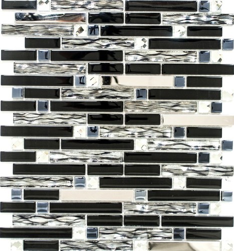 Mosaico piastrella vetro - piastrella,