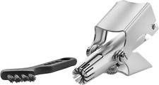 ZWILLING Tagliacapelli Naso e Orecchie "CLASSIC INOX" + Spazzola, Argento, Acciaio Inox